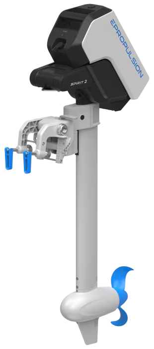 NEW! ePropulsion SPIRIT 2.0 electric outboard with remote control