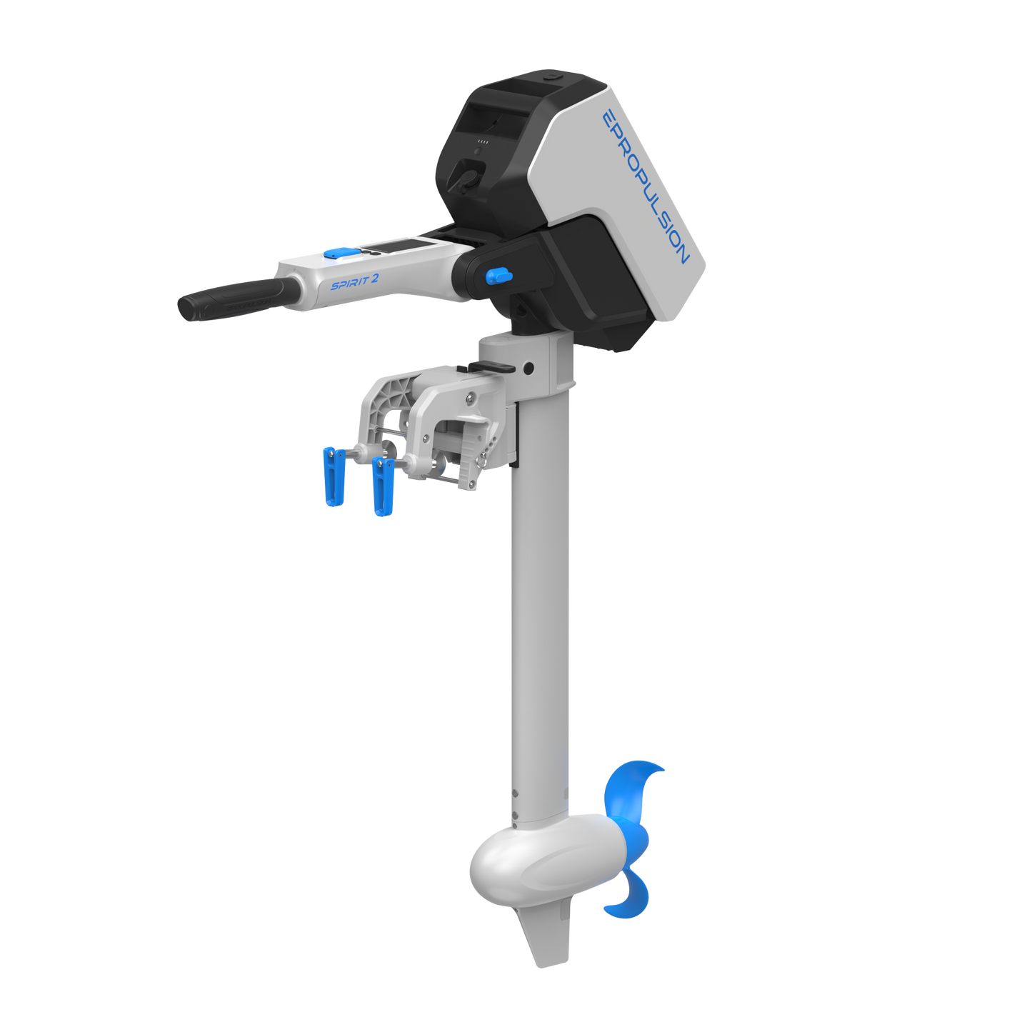 NEW! ePropulsion SPIRIT 2.0 electric outboard with tiller control