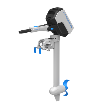 NEW! ePropulsion SPIRIT 2.0 electric outboard with tiller control
